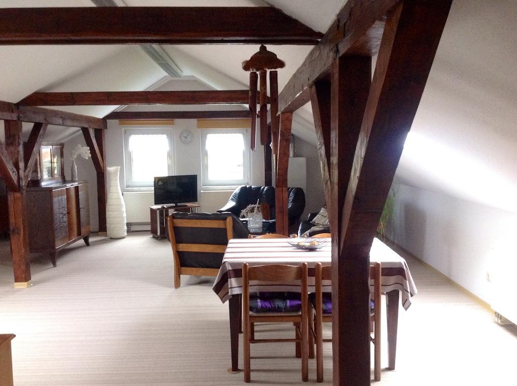 Ferienwohnung Am Dorfplatz Wittenberg Номер фото
